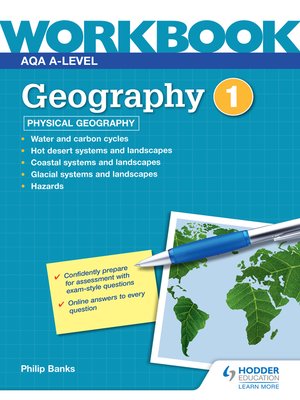 cover image of AQA A-level Geography Workbook 1